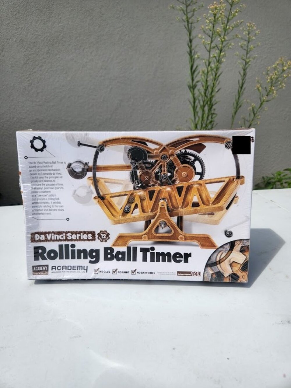 NEW Academy Da Vinci Series Rolling Ball Timer Model # 18174 Educational Science